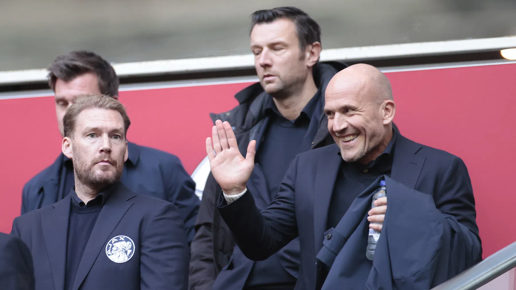 Marijn Beuker, Alex Kroes en Menno Geelen (Ajax)